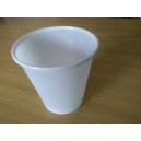 pohárek - kelímek 0,15l bílý PP-100ks