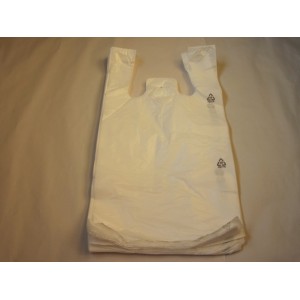 mikrotenové tašky 10kg zesílené 300+180x540mm bílé 50ks