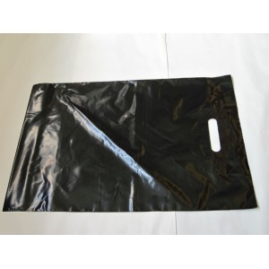 igelitové PE tašky černé 300x450mm 50ks