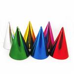 párty papírové kloboučky mix barev-6ks