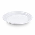 PP talíř bílý znovupoužitelný ⌀220 mm - 100ks