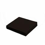 ubrousky černé dvouvrstvé 240x240mm - 250ks